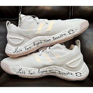 Adidas Candace Parker Exhibit A Cloud White Basketball Shoes Women's Size 7.5